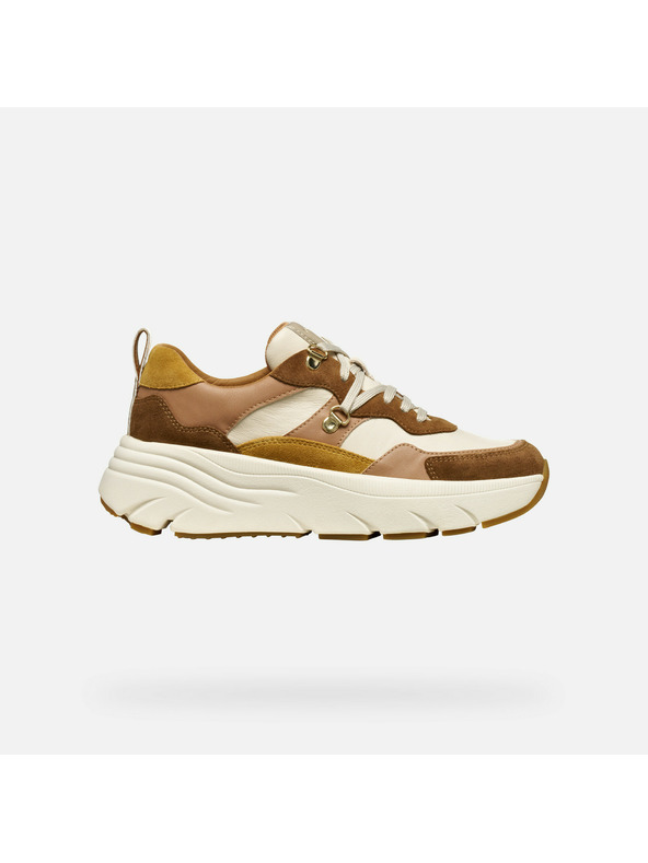 Geox Svetlo rjavi ženski čevlji Geox Diamanta