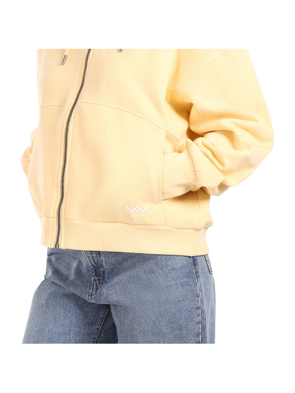 NAX Ženska bombažna jopica nax NAX OLOSA apricot gelato