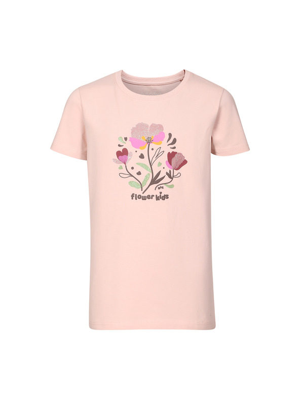 NAX Otroška bombažna majica nax NAX OMESO peach whip