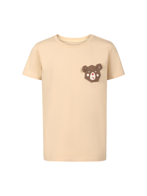 NAX Otroška bombažna majica nax NAX OMESO semolina