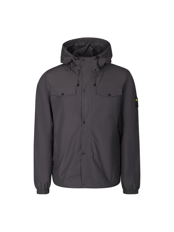 NAX Moška jakna s ptx membrano nax NAX IKEL dk.true gray
