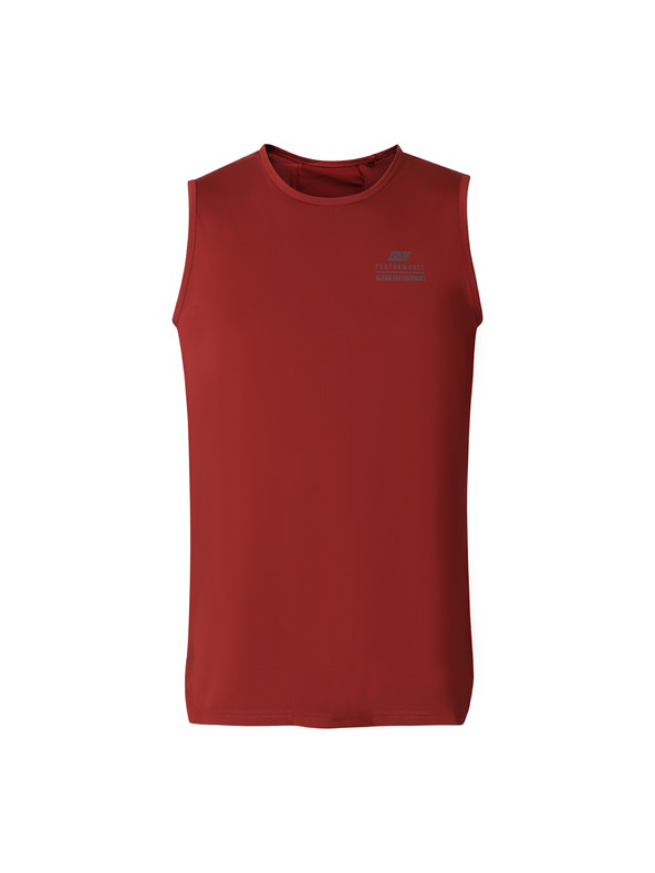 ALPINE PRO Moška hitrosušeča majica s cool dry ALPINE PRO GELAD 2 merlot