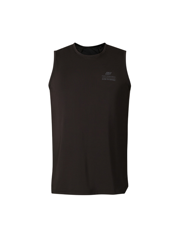 ALPINE PRO Moška hitrosušeča majica s cool dry ALPINE PRO GELAD 2 black