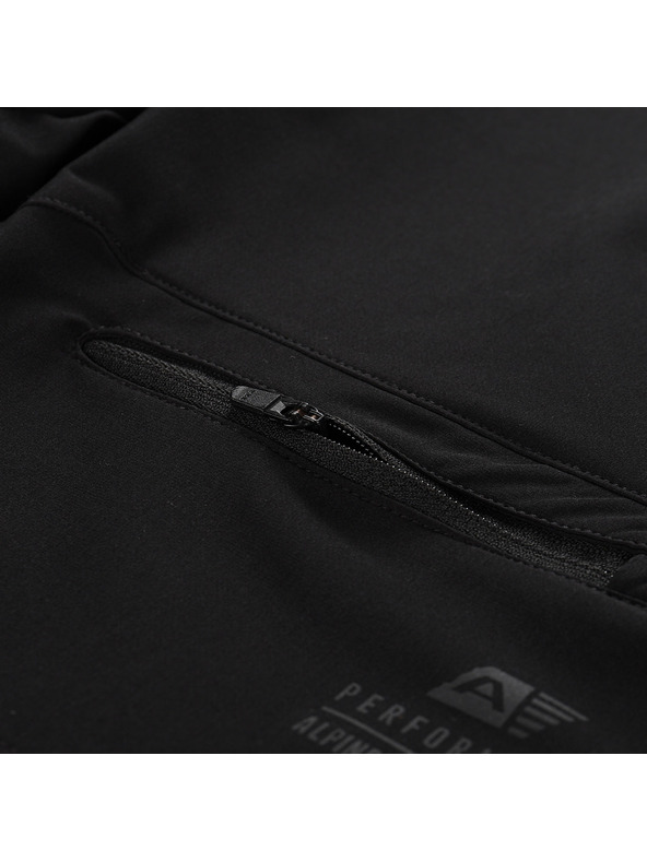 ALPINE PRO Ženske softshell kratke hlače ALPINE PRO BAKA black