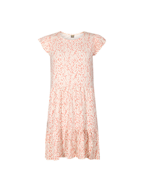 NAX Ženske poletne obleke nax NAX ADEGA peach whip