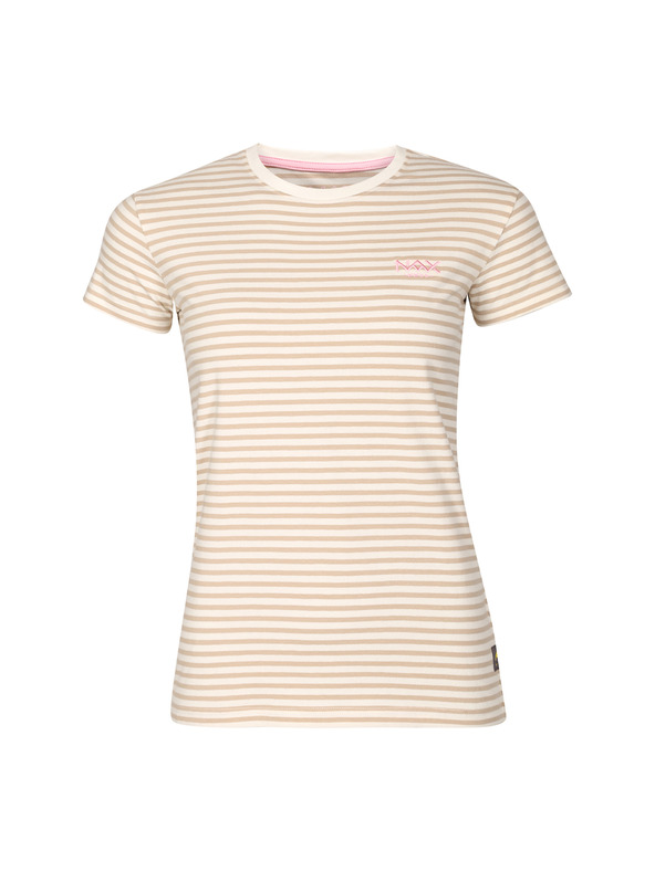 NAX Ženske bombažno majico nax NAX AWENA white pepper