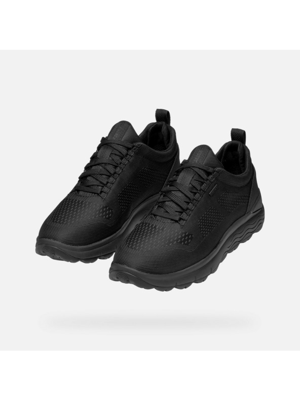 Geox Črne moške superge Geox Spherica 4X4 ABX