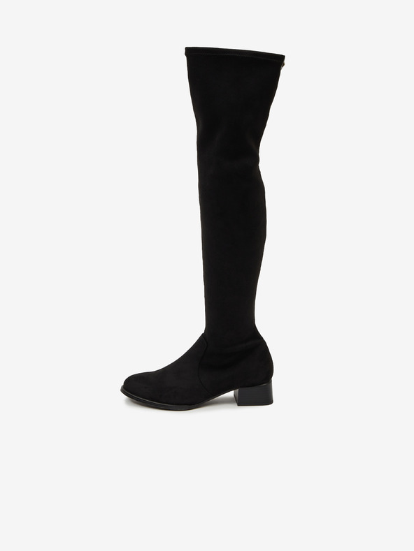 Ojju Črni semiš škornji OJJU