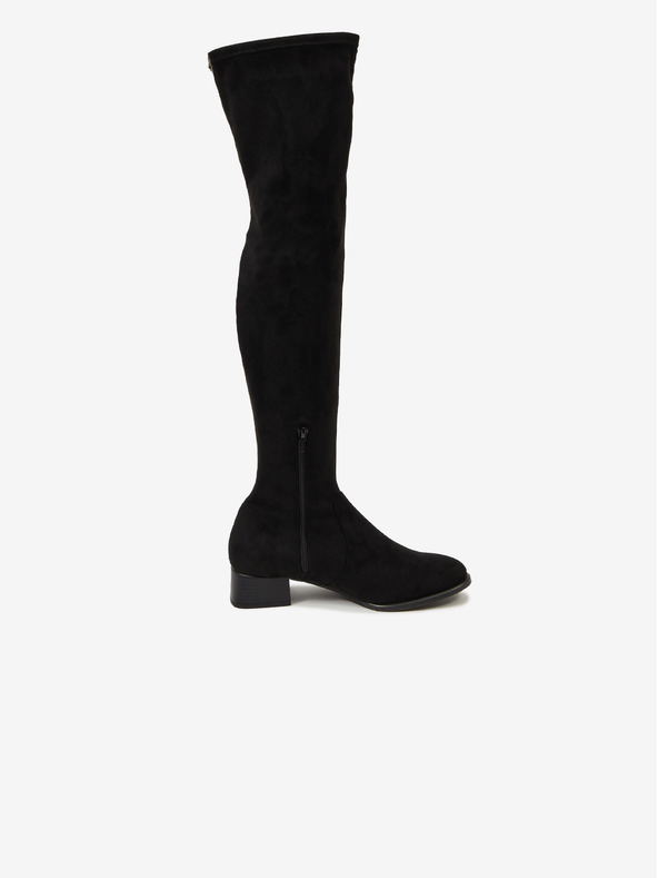 Ojju Črni semiš škornji OJJU