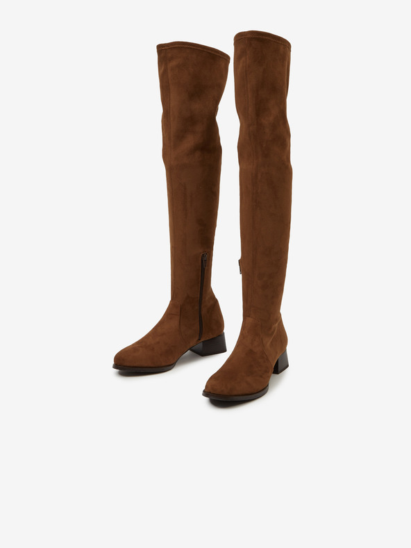 Ojju Rjavi semiš škornji OJJU