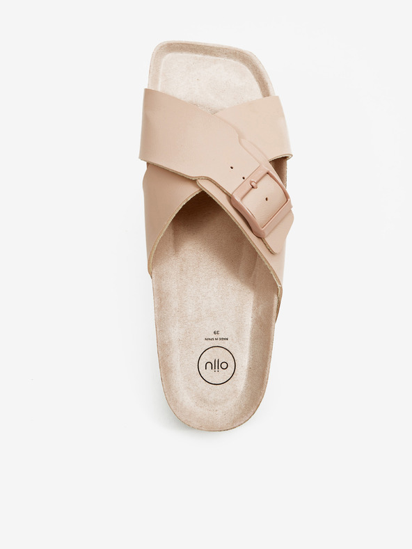 Ojju Svetlo roza ženski copati OJJU