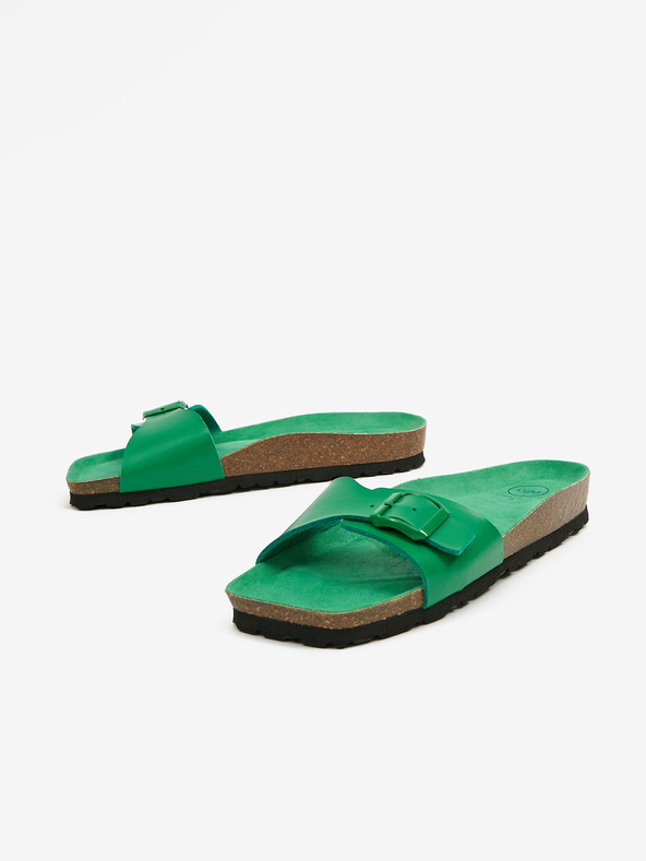 Ojju Zeleni ženski copati OJJU