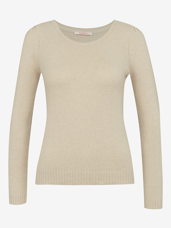 CAMAIEU Bež Ženski pulover CAMAIEU