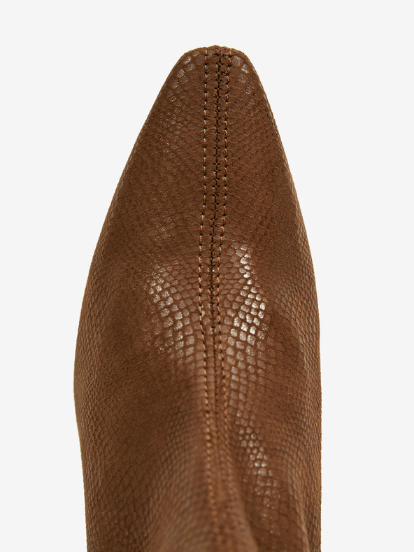 Ojju Rjavi gležnjarji iz semiša s kačjim vzorcem OJJU