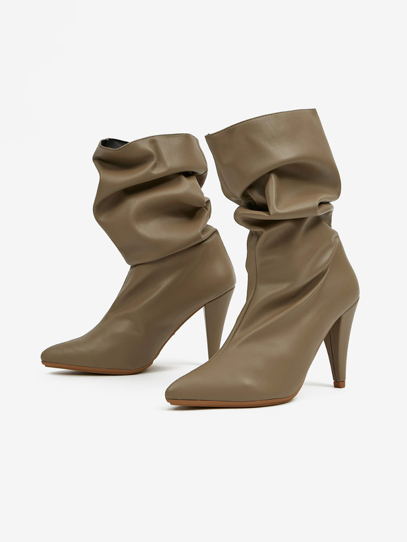 Ojju Bež nizki škornji OJJU