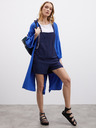 ZOOT.lab Temno modre ženske lanene kratke hlače z lakom ZOOT.lab Paulina