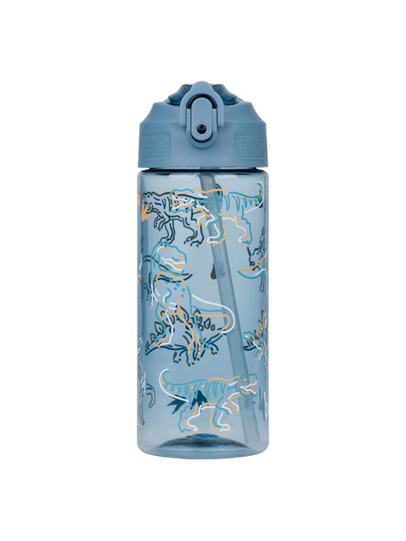 BAAGL  BAAGL Tritanska steklenica za pijačo z slamico Dino 500 ml
