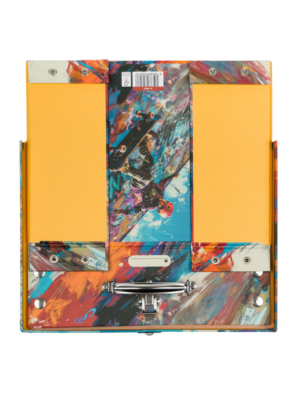 BAAGL  BAAGL Zložljiv šolski kovček Skatepark z kovinskim okovjem