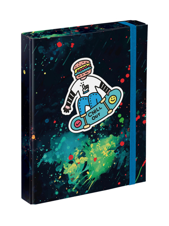 BAAGL  BAAGL Mapa za šolske zvezke A5 Chill