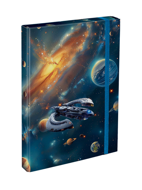 BAAGL  BAAGL Mape za šolske zvezke A4 Vesolje