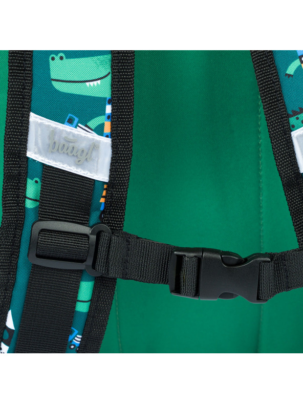 BAAGL  BAAGL Predšolski nahrbtnik Krokodil