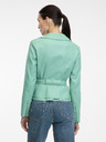 Orsay Svetlo zelena ženska usnjena jakna ORSAY