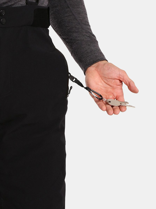 Kilpi Črne moške smučarske hlače Kilpi RAVEL