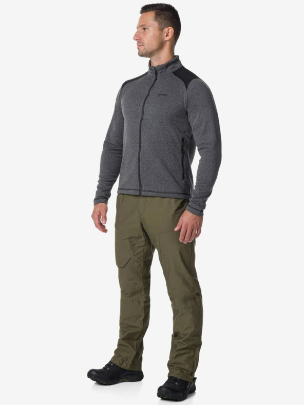 Kilpi Temno siv moški pulover iz flisa Kilpi REGIN-M