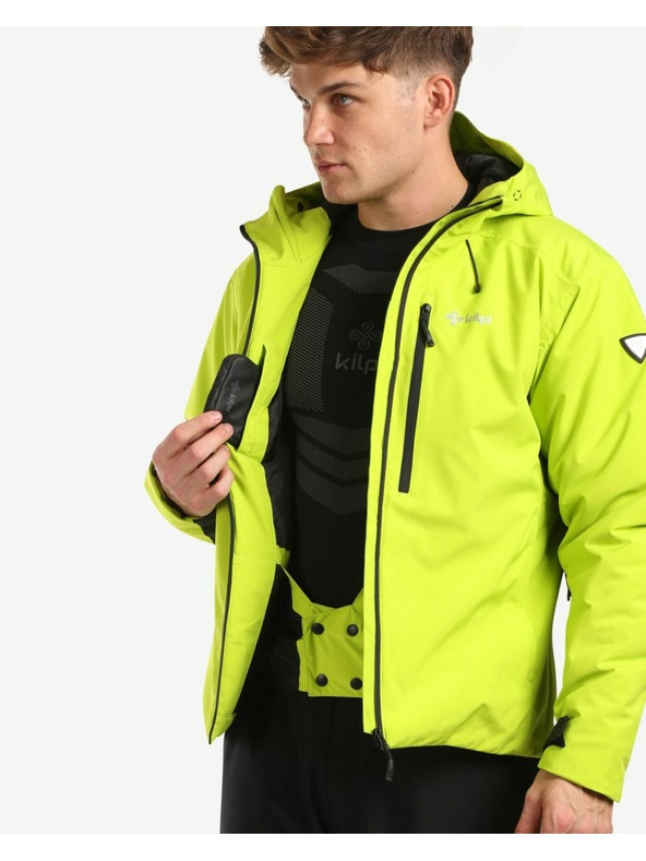 Kilpi Moška smučarska jakna Kilpi TAMPA-M svetlo zelena