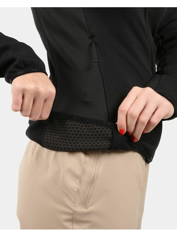 Kilpi Dámska prémiová funkčná mikina Kilpi PREMIO-W Čierna