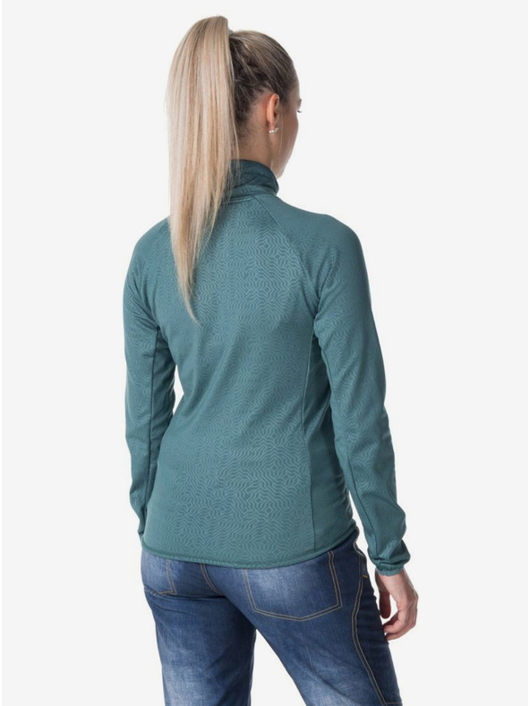 Kilpi Črna ženska športna jopa s kapuco KILPI JUNIE