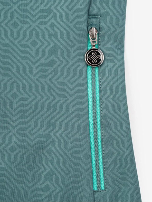 Kilpi Črna ženska športna jopa s kapuco KILPI JUNIE