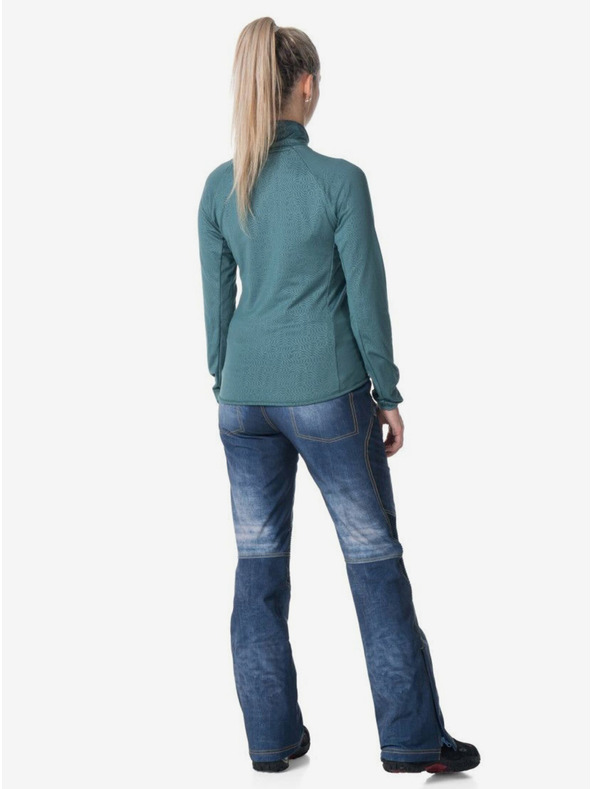 Kilpi Črna ženska športna jopa s kapuco KILPI JUNIE