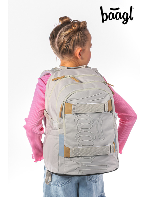 BAAGL  BAAGL SET 3 Skate Mist: nahrbtnik, peresnica, športna torba