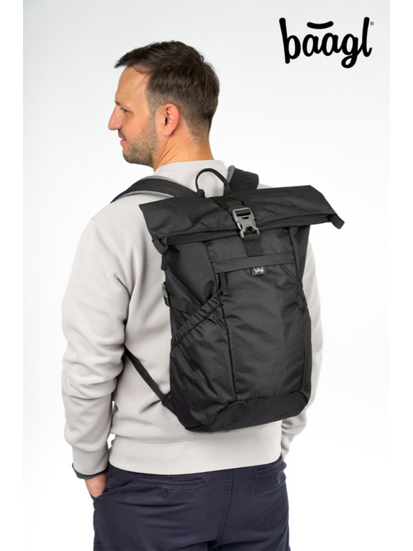 BAAGL  BAAGL Nahrbtnik Roll Black GRS