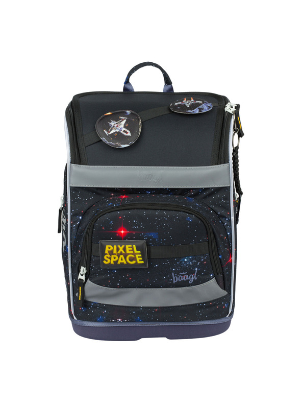 BAAGL  BAAGL Šolska torba Zippy plus Pixel Space
