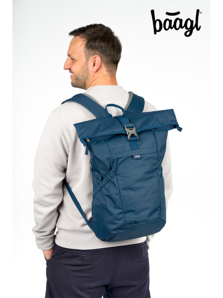 BAAGL  BAAGL Nahrbtnik Roll Navy GRS