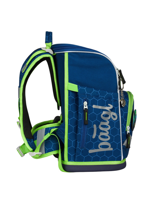 BAAGL  BAAGL SET 3 Zippy plus Nogometna žoga: šolska torba, peresnica, vrečka