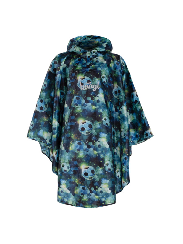 BAAGL  BAAGL Outdoor plašč ponče Nogomet vel. S (110 -130 cm)
