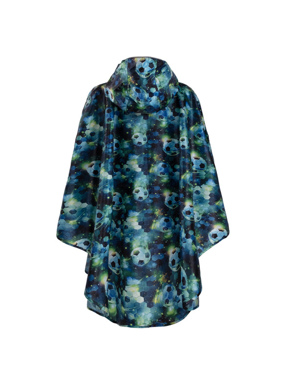 BAAGL  BAAGL Zunanja dežna ponča Football vel. M (130-150 cm)