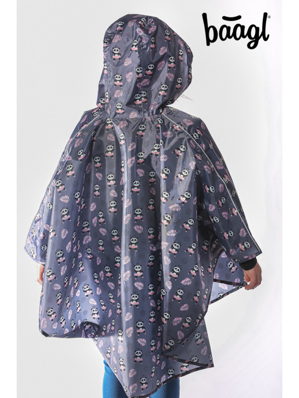 BAAGL  BAAGL Zunanja dežna ponča Panda vel. XS (90-110 cm)