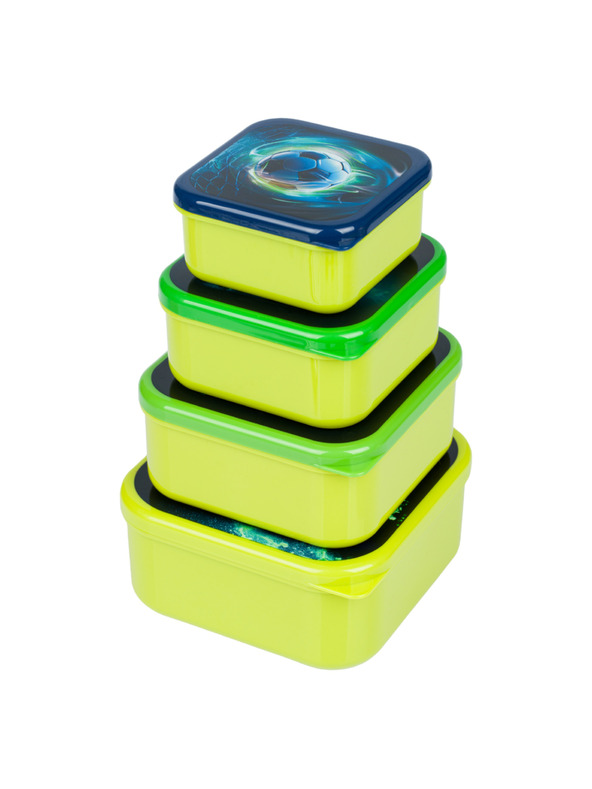 BAAGL  BAAGL Škatla za malico 4 v 1 Nogomet