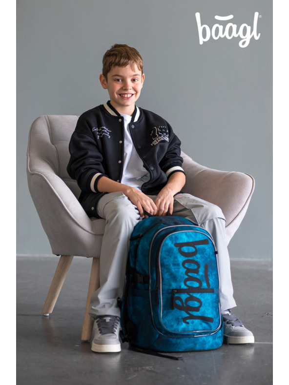 BAAGL  BAAGL Šolski nahrbtnik Core Ocean