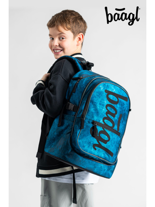 BAAGL  BAAGL 3 SET Core Ocean: nahrbtnik, peresnica, vrečka