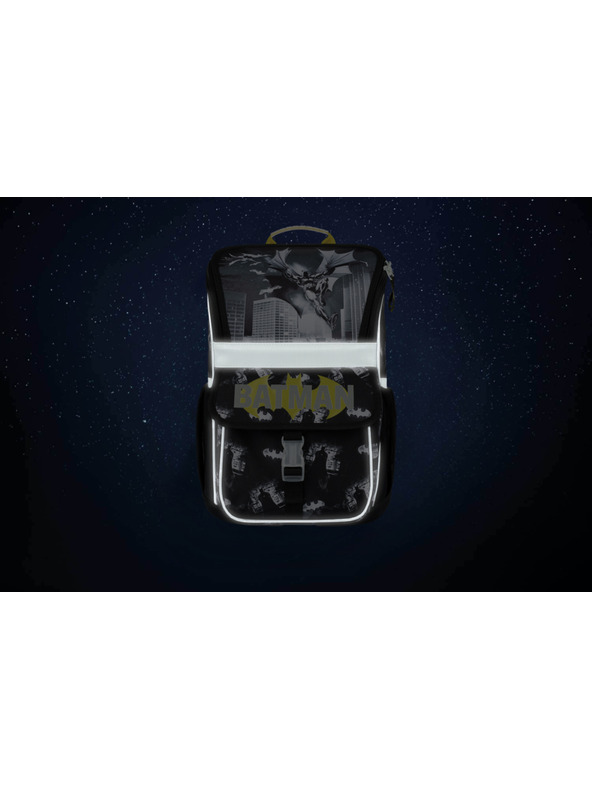 BAAGL  BAAGL 3 SET Zippy Batman Dark City: nahrbtnik, peresnica, vrečka