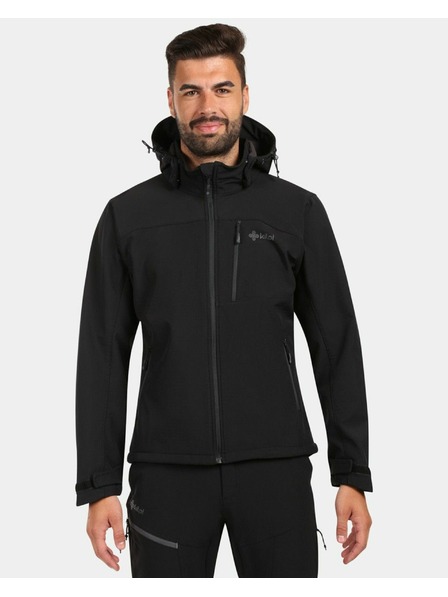 Kilpi Moška softshell jakna Kilpi ONTAVIO-M Črna