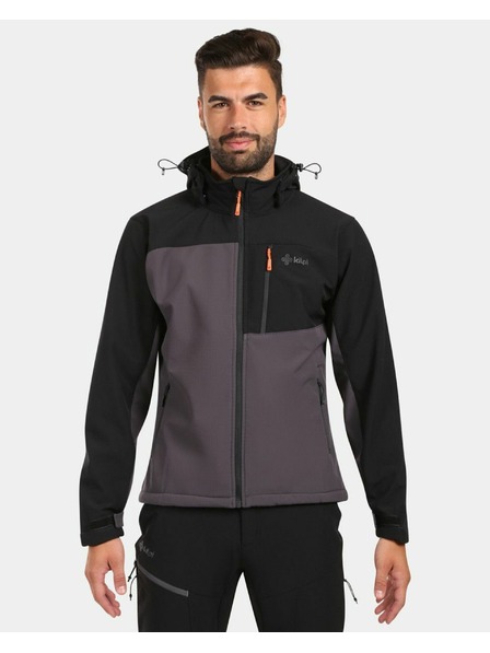 Kilpi Moška softshell jakna Kilpi ONTAVIO-M Temno siva