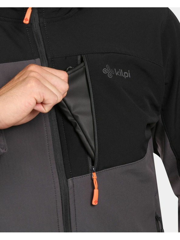 Kilpi Moška softshell jakna Kilpi ONTAVIO-M Temno siva
