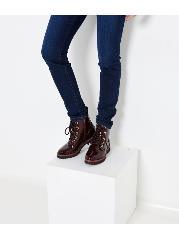 CAMAIEU Rjavi gležnarji CAMAIEU