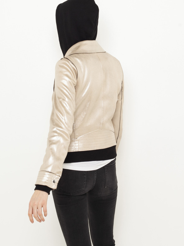 CAMAIEU Bež metalik jakna CAMAIEU